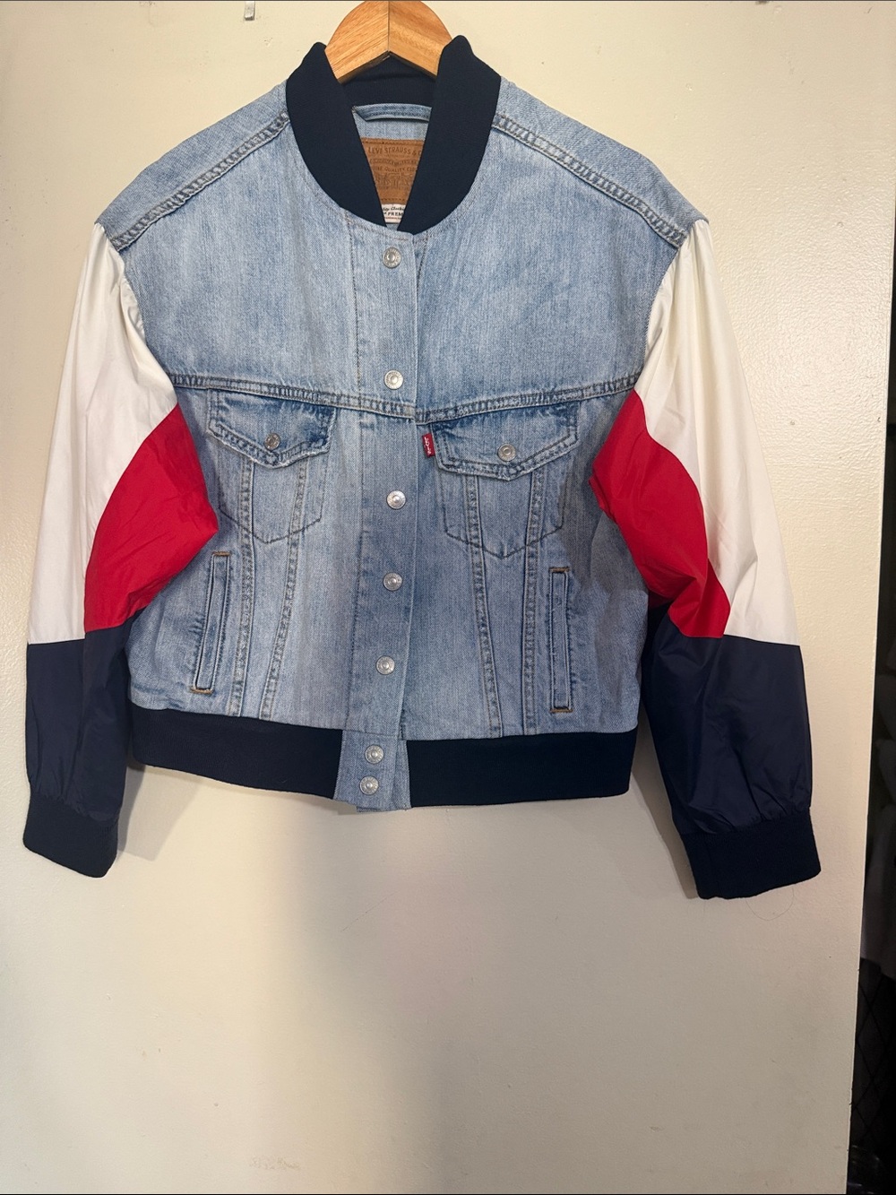 Levi’s bomber denim jacket